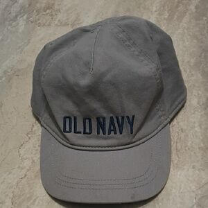Old Navy Blue Logo Gray Cap